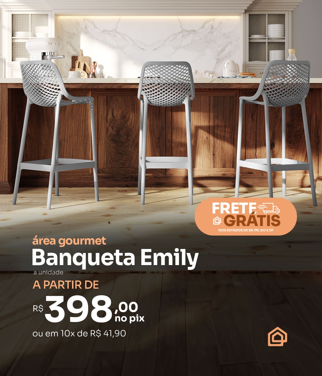 Banqueta Emily Fkasa}